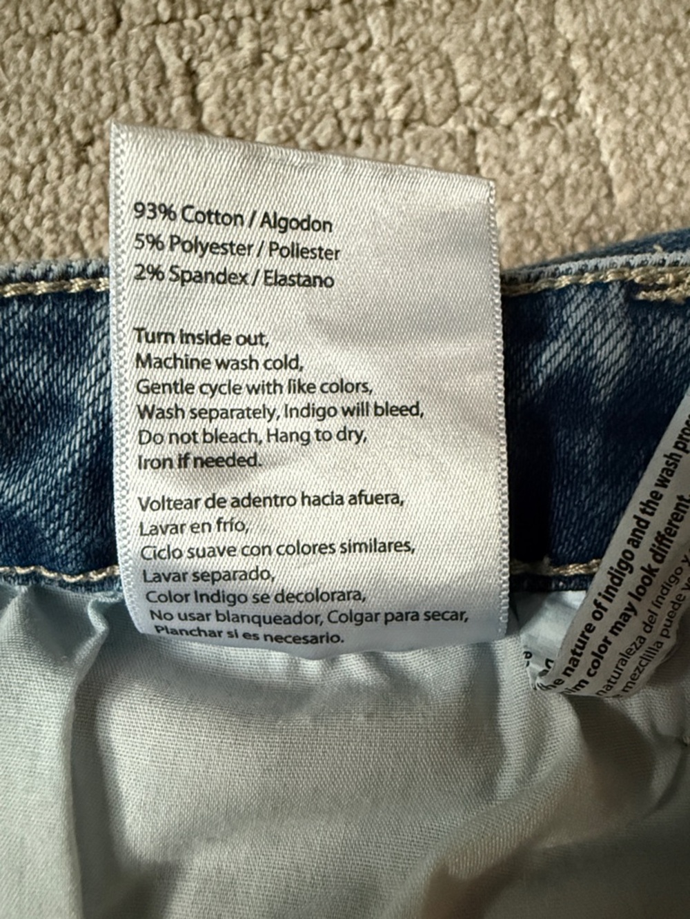 Risen Jeans wide leg flare jeans Sz 5/27 - Picture 4 of 6